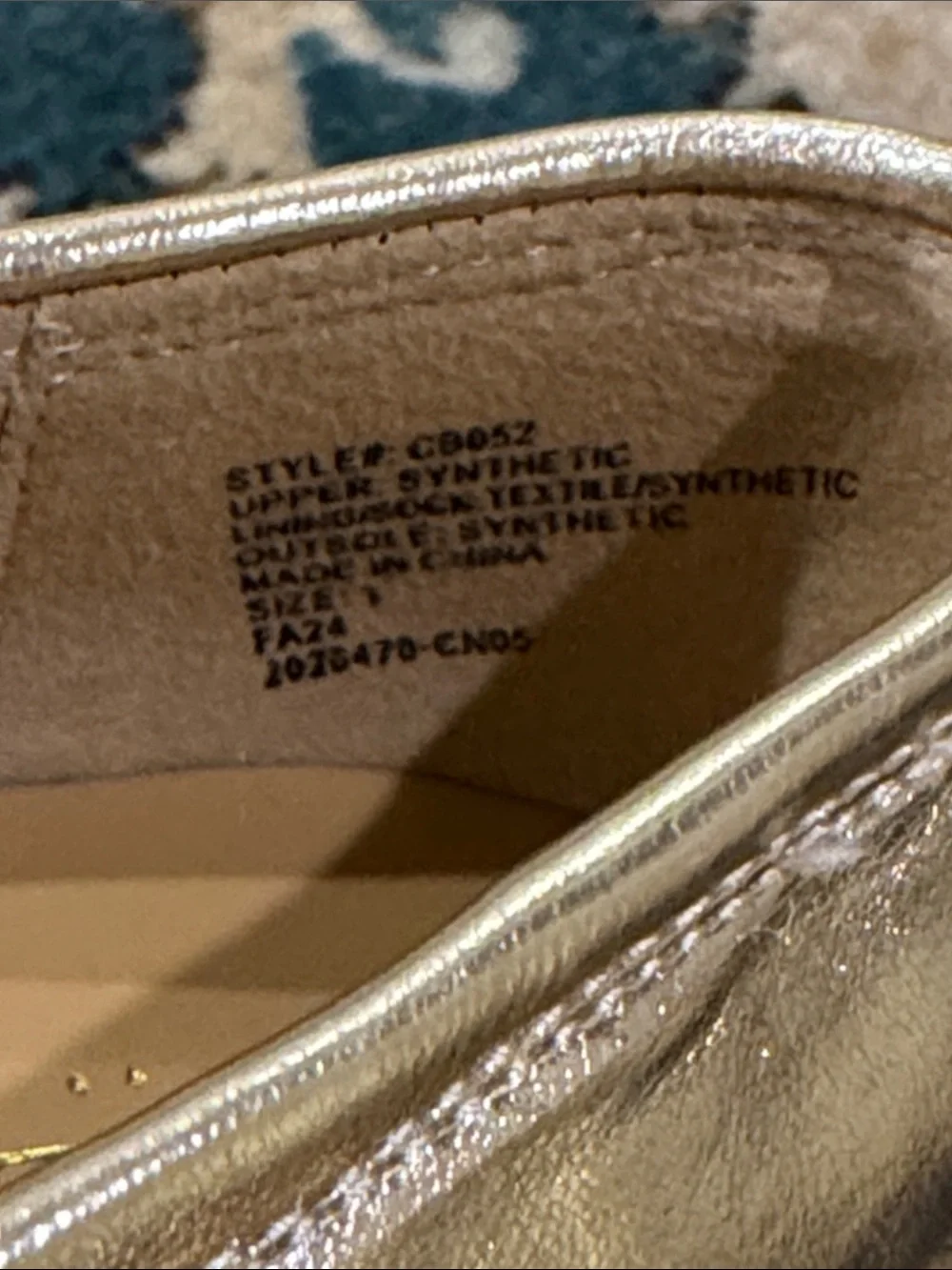 J. Crew Metallic Gold Kids' Loafers with Horsebit